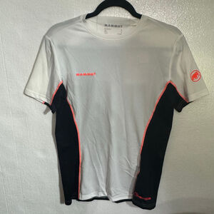 NWT Men's Mammut Sertig T-Shirt Size M White Black